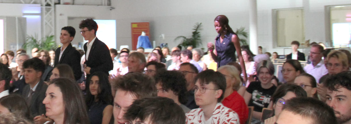 Platz 2 ging an „Invasion unter der Oberfläche – die Quaggamuschel am Attersee, gekommen um zu bleiben