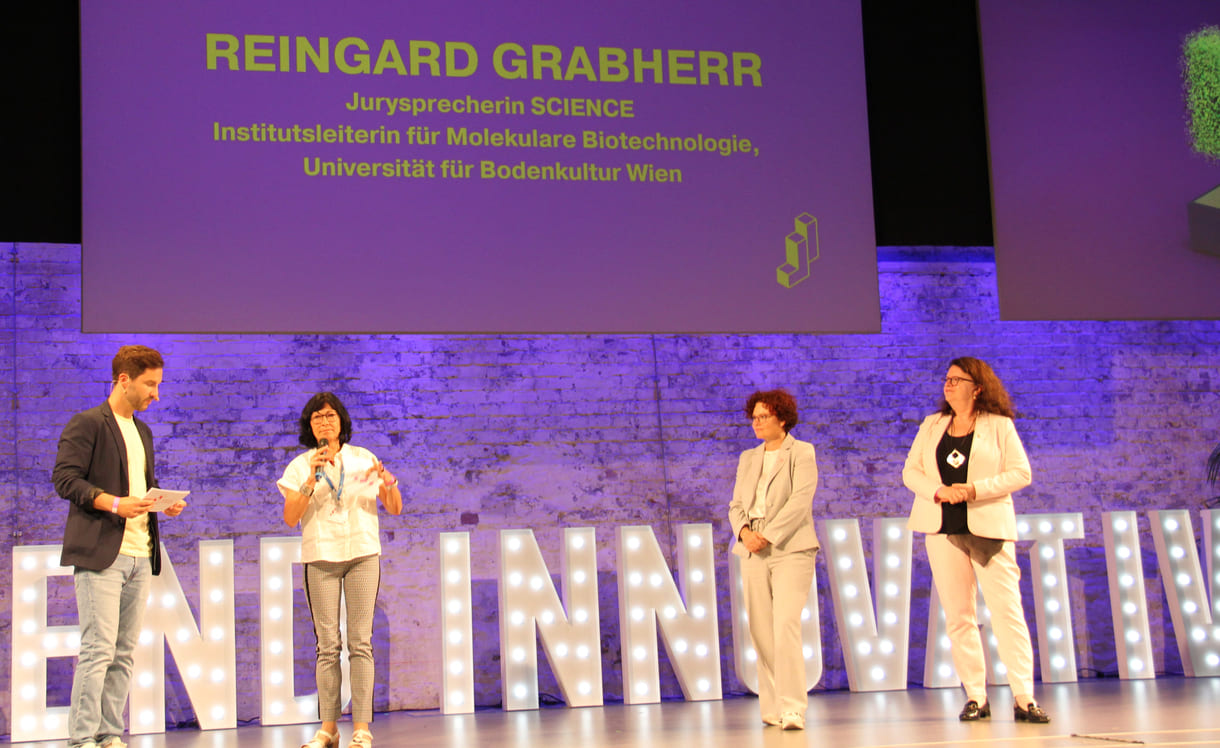 Jurysprecherin begründet Platz 1