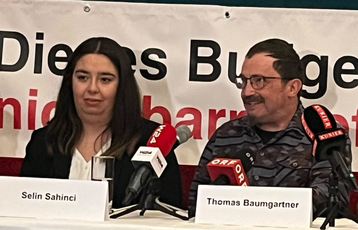 Selin Sahinci und Thomas Baumgartner