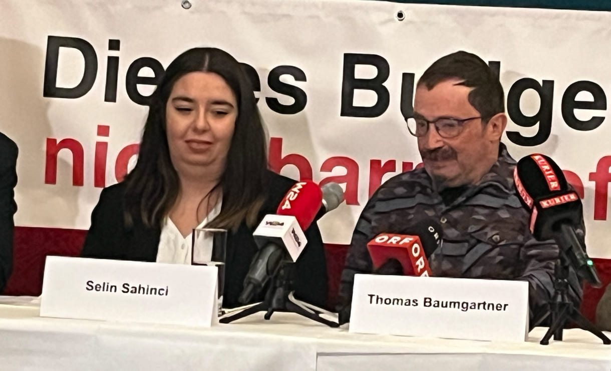 Selin Sahinci und Thomas Baumgartner