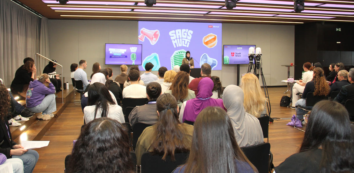 Sham Alhamdani (BORG 15), sprach Arabisch und Deutsch