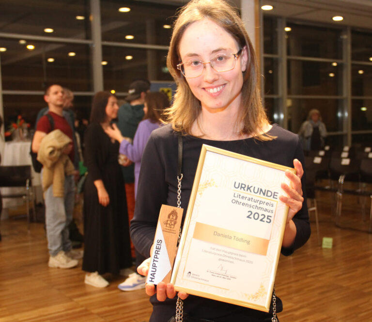 Hauptpreisträgerin Daniela Tödling