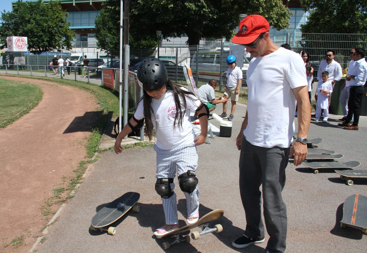 Skateboards zum Ausprobieren