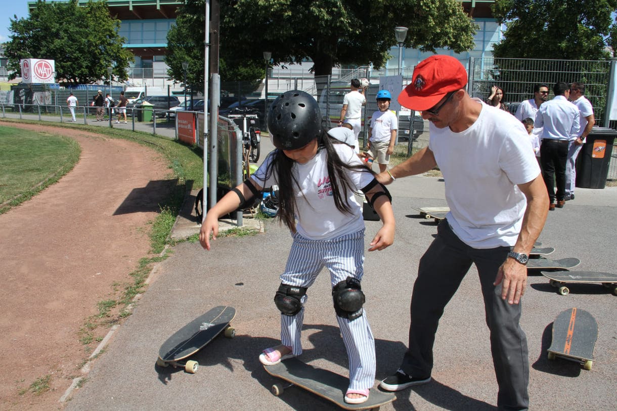 Skateboards zum Ausprobieren