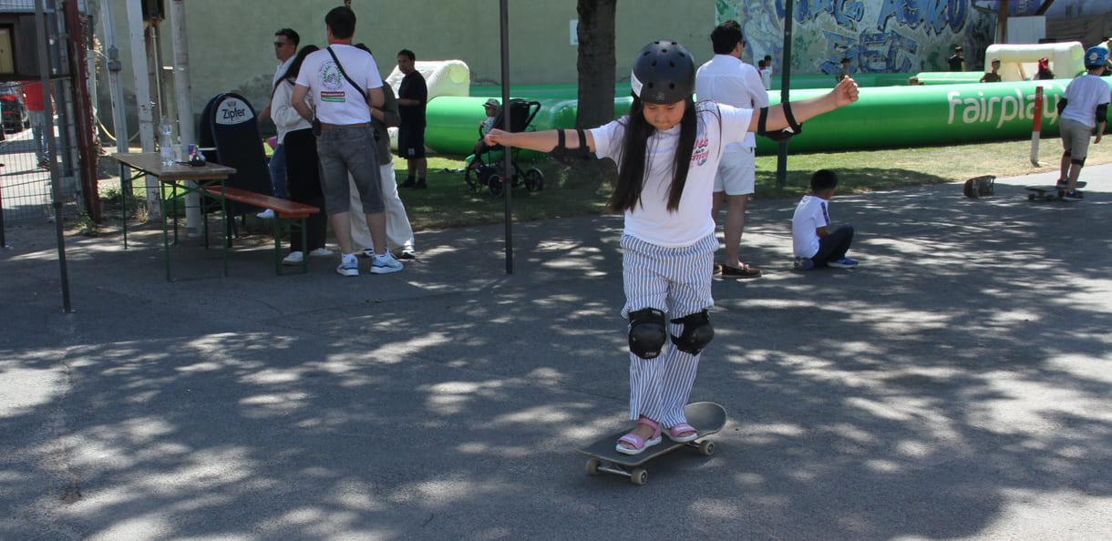 Skateboards zum Ausprobieren