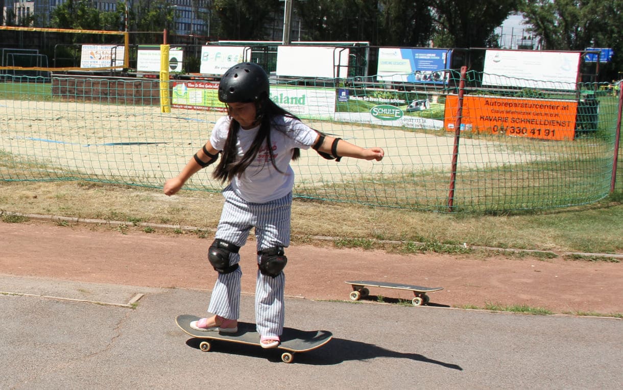 Skateboards zum Ausprobieren