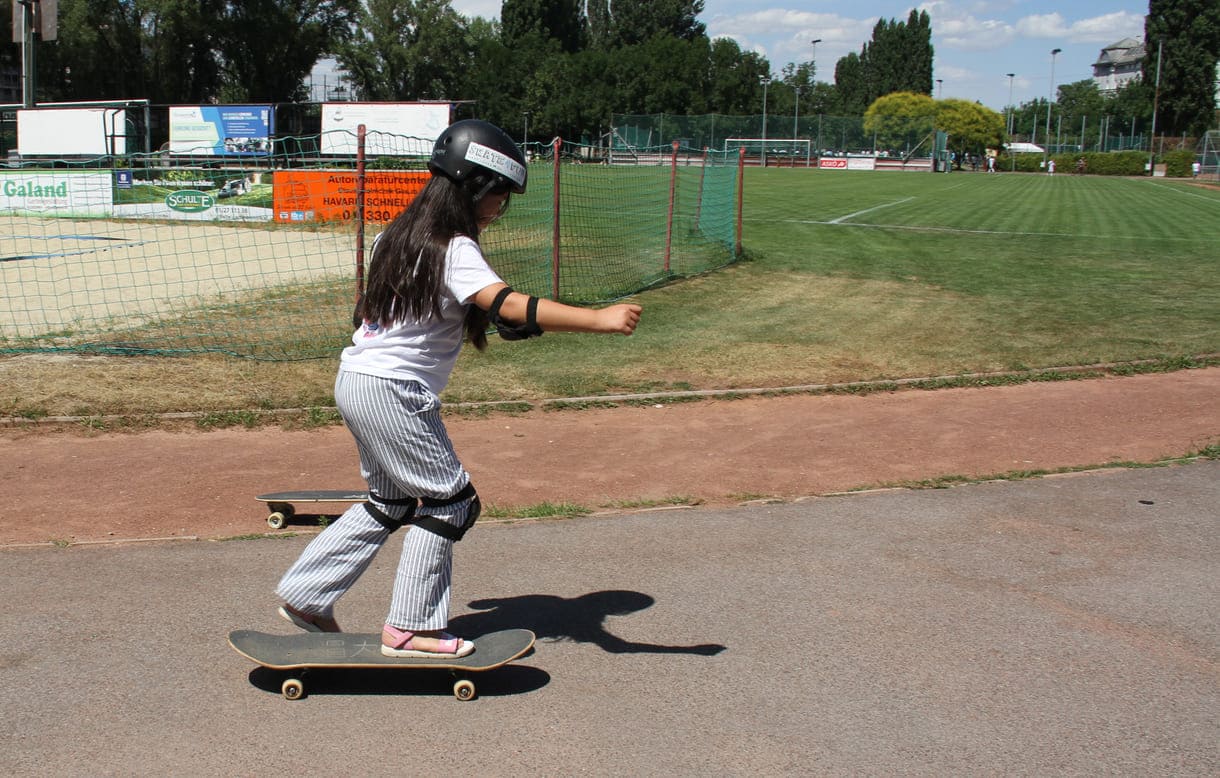 Skateboards zum Ausprobieren