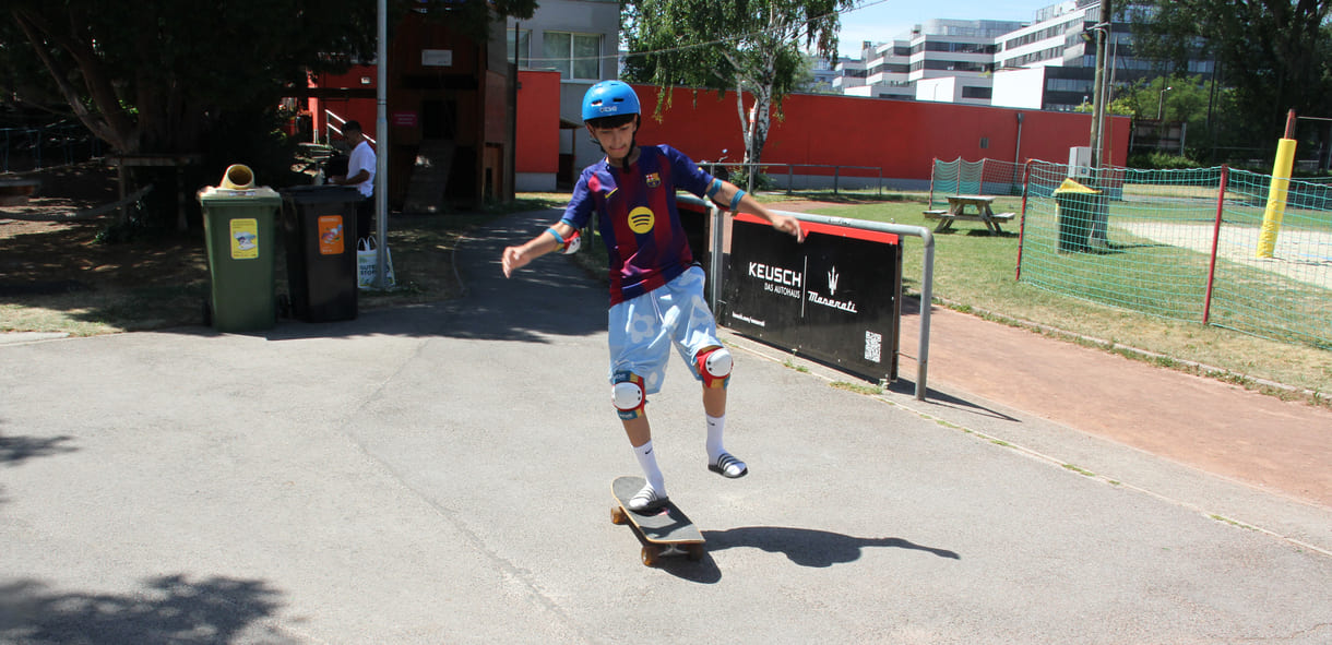 Skateboards zum Ausprobieren