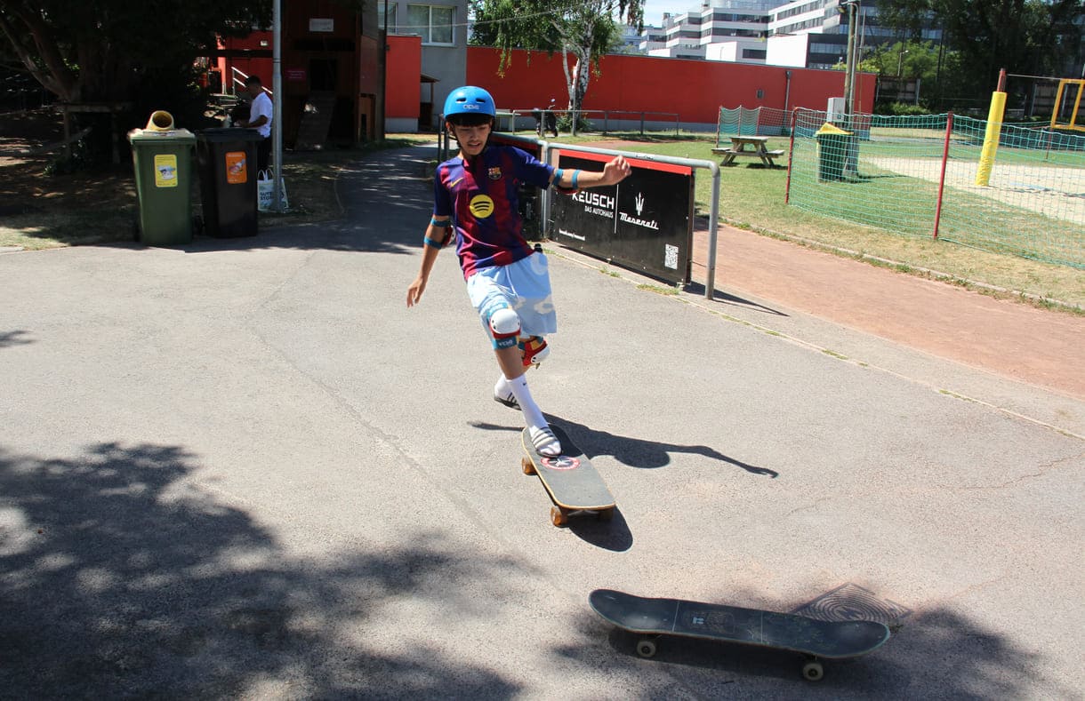 Skateboards zum Ausprobieren