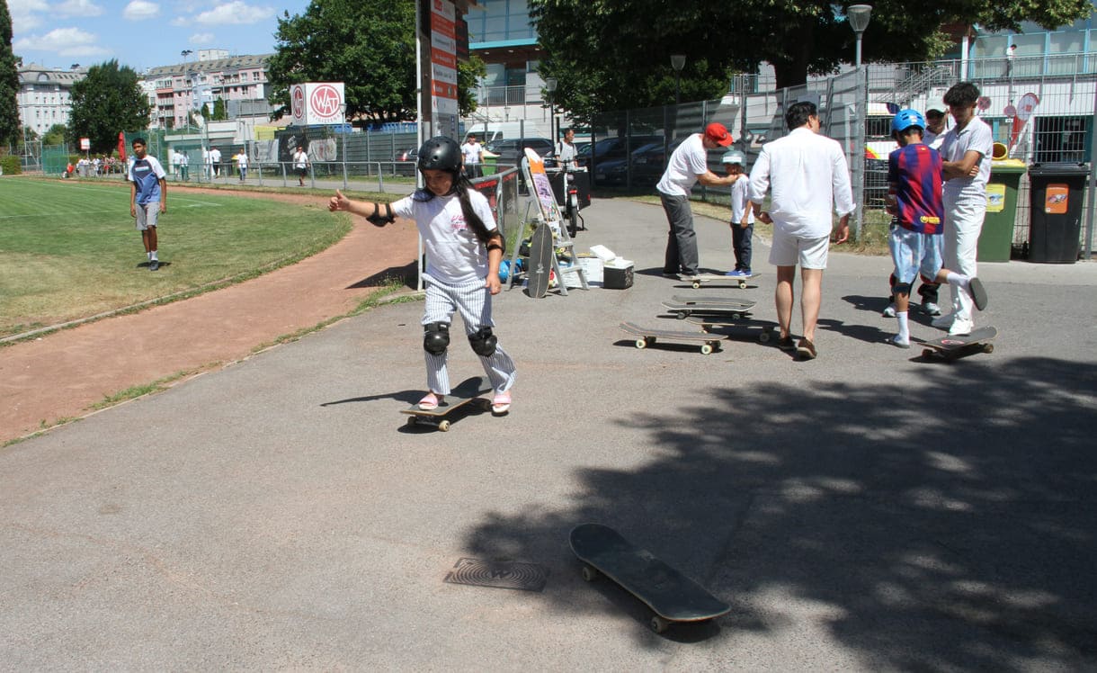 Skateboards zum Ausprobieren