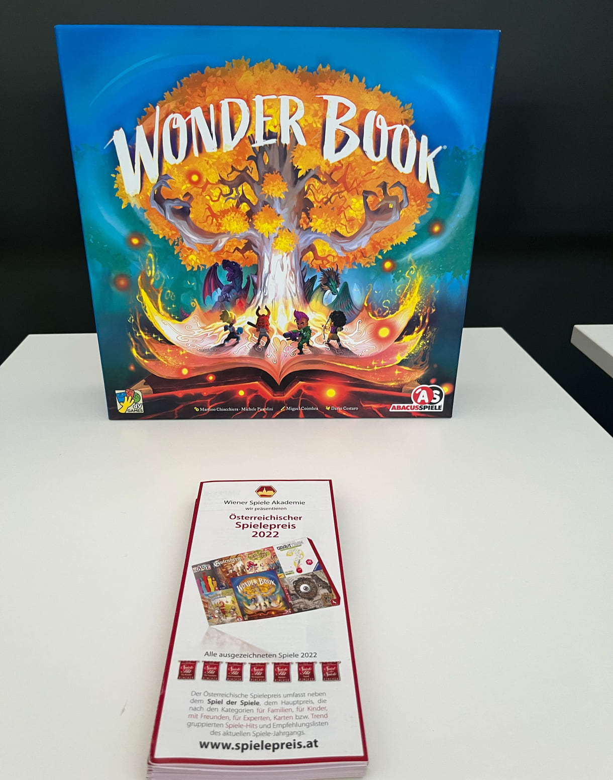 Spiel der Spiele 2022: Wonder Book