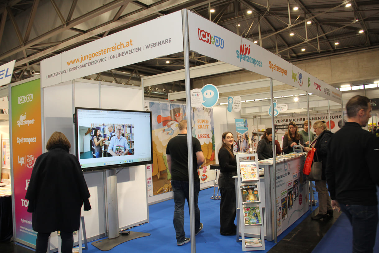 Impression von der Interpädagogica 2025 in der Messe Wien