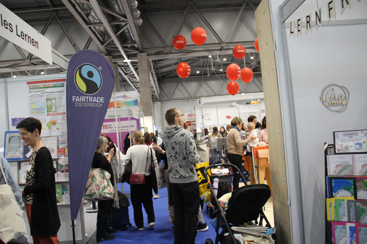Impression von der Interpädagogica 2025 in der Messe Wien