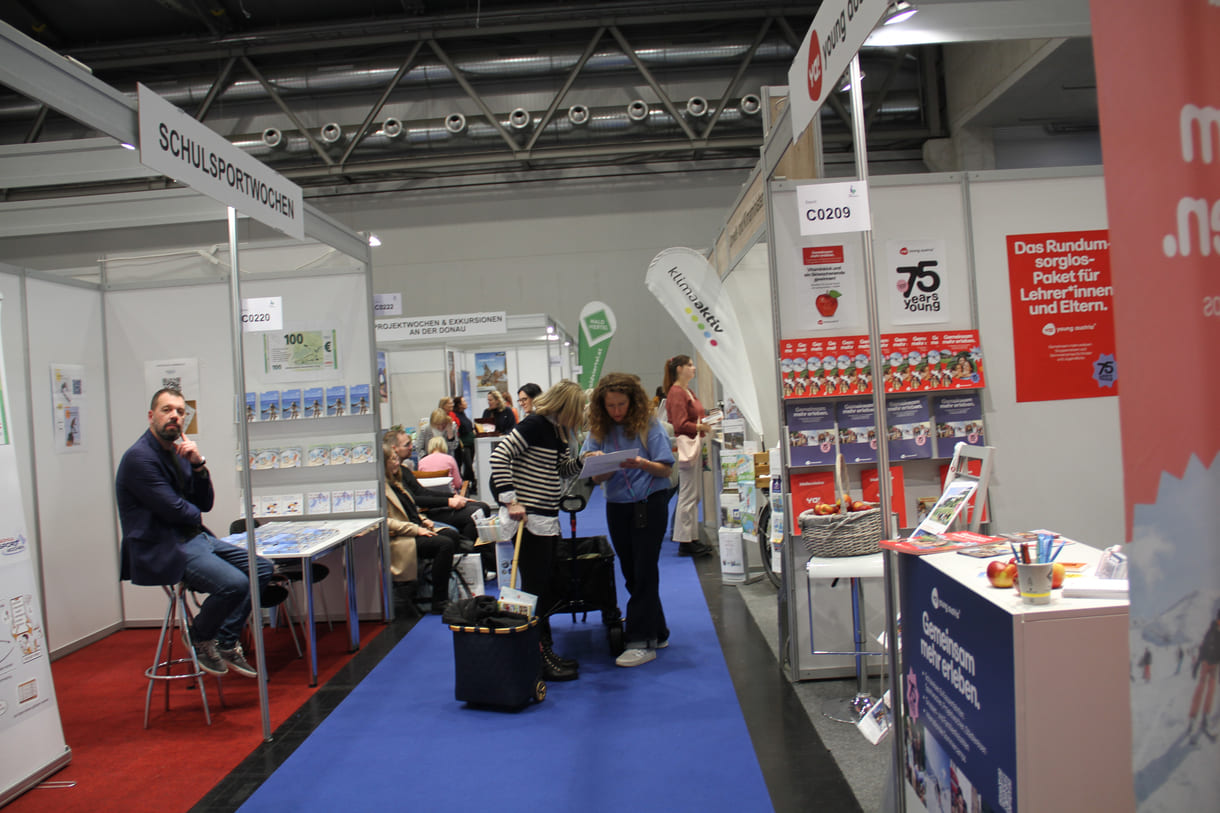 Impression von der Interpädagogica 2025 in der Messe Wien