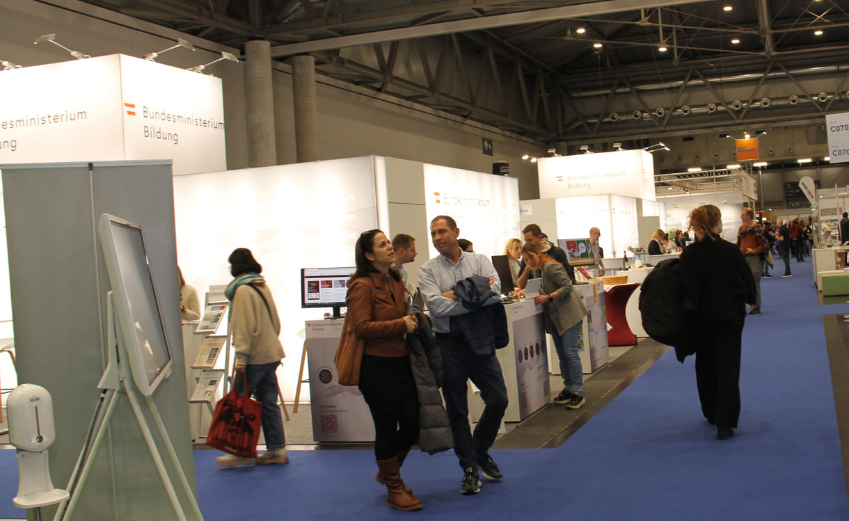 Impression von der Interpädagogica 2025 in der Messe Wien