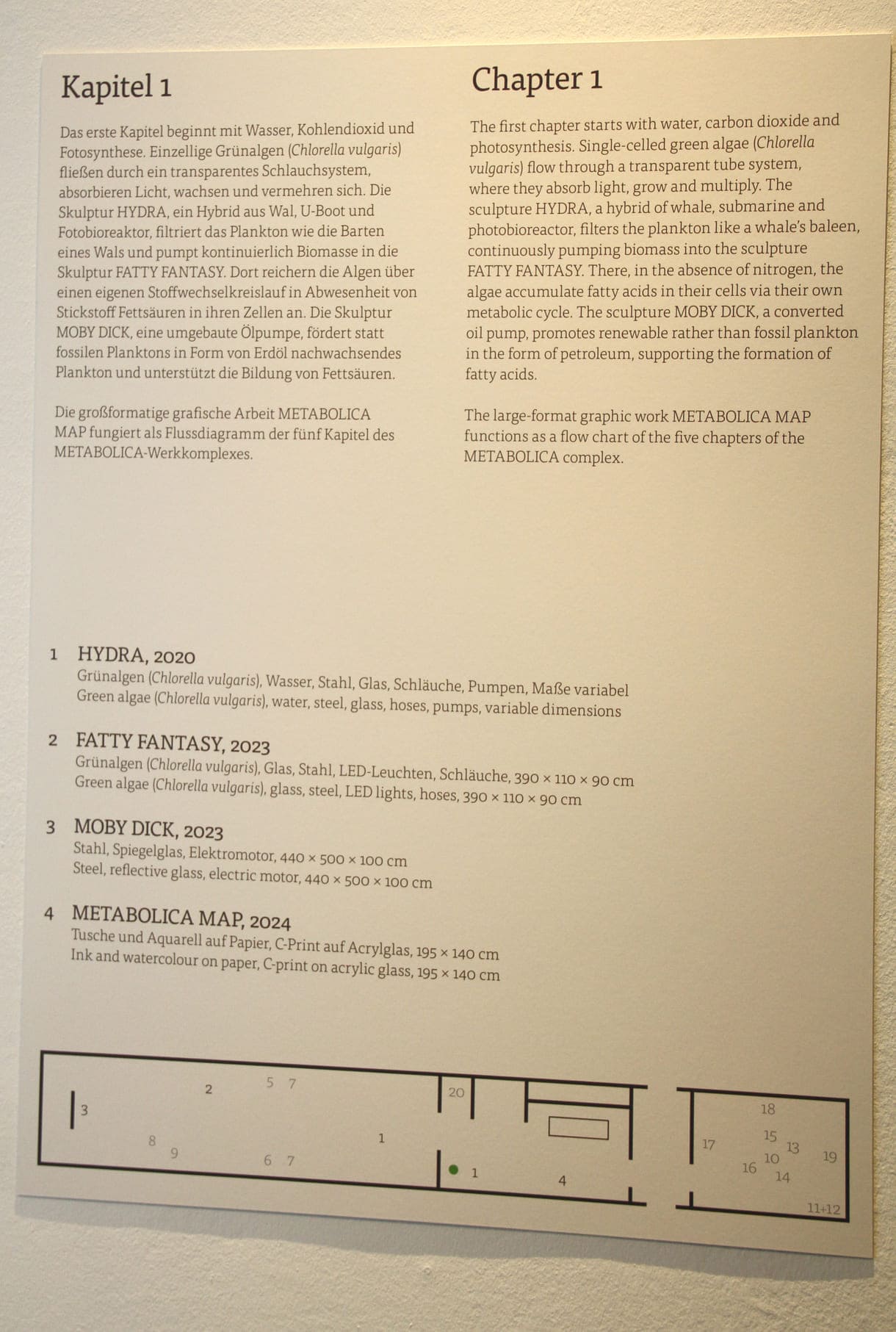 Erklärtext zu Element der Installation
