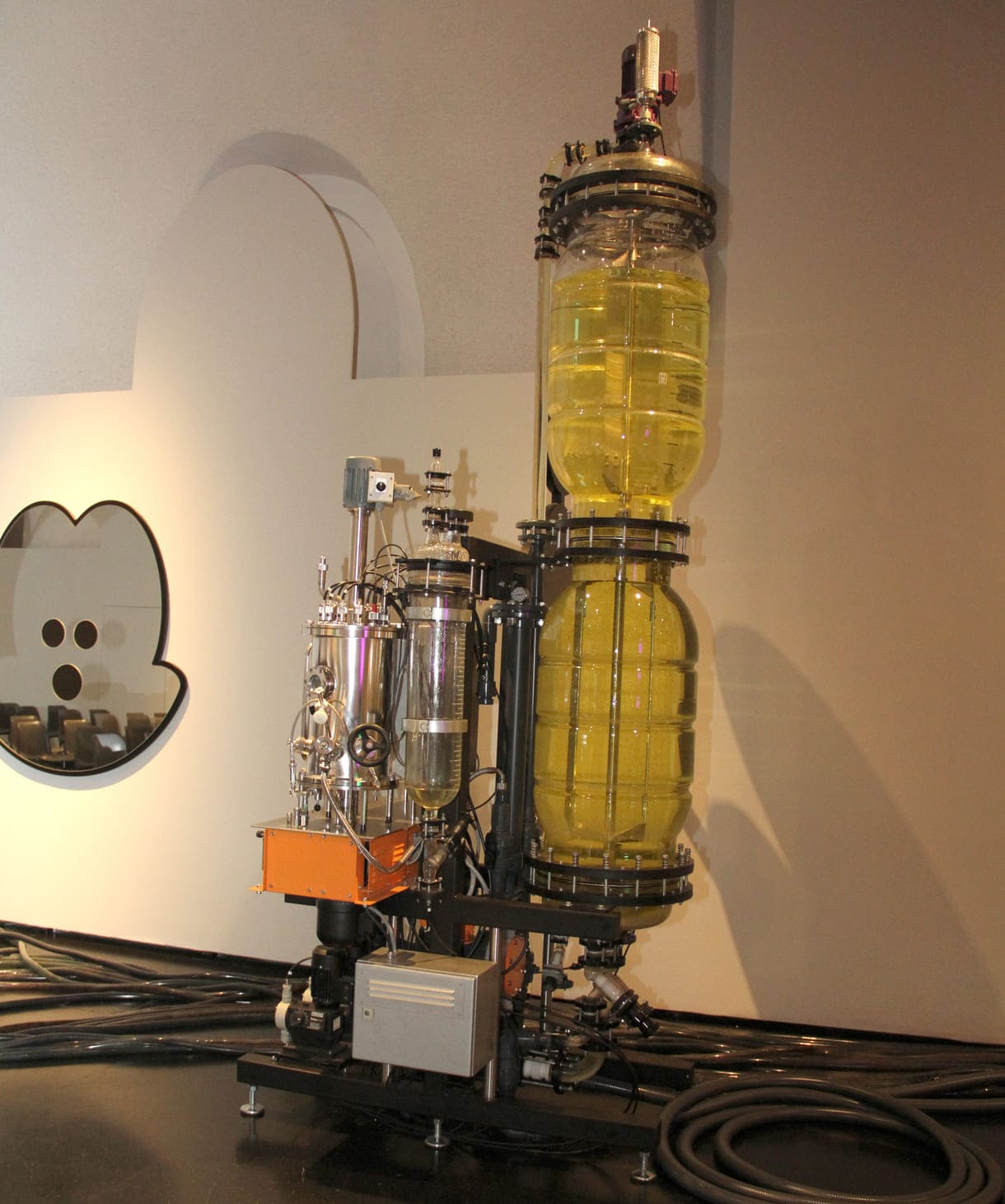 Station in der Installation 