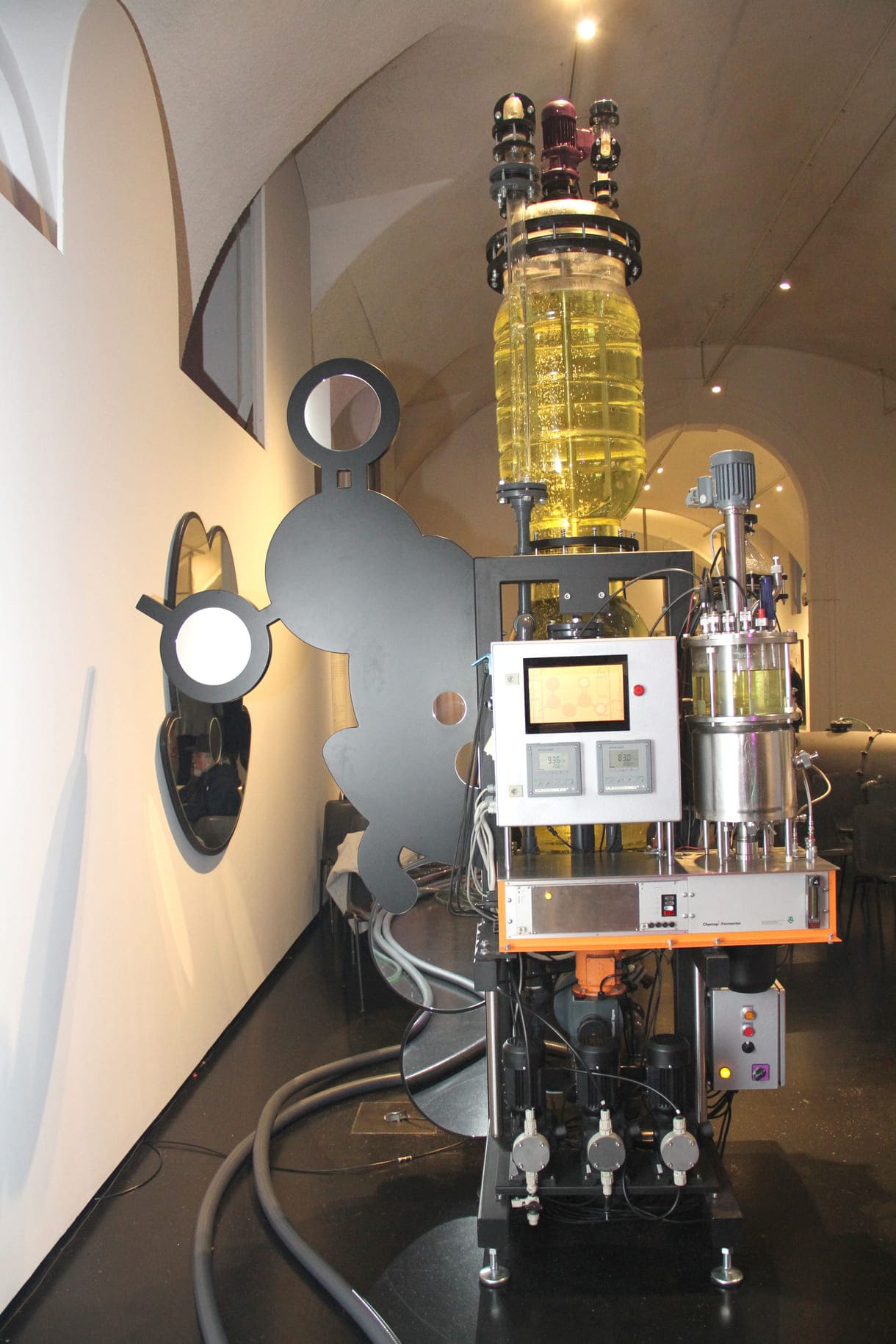 Station in der Installation 