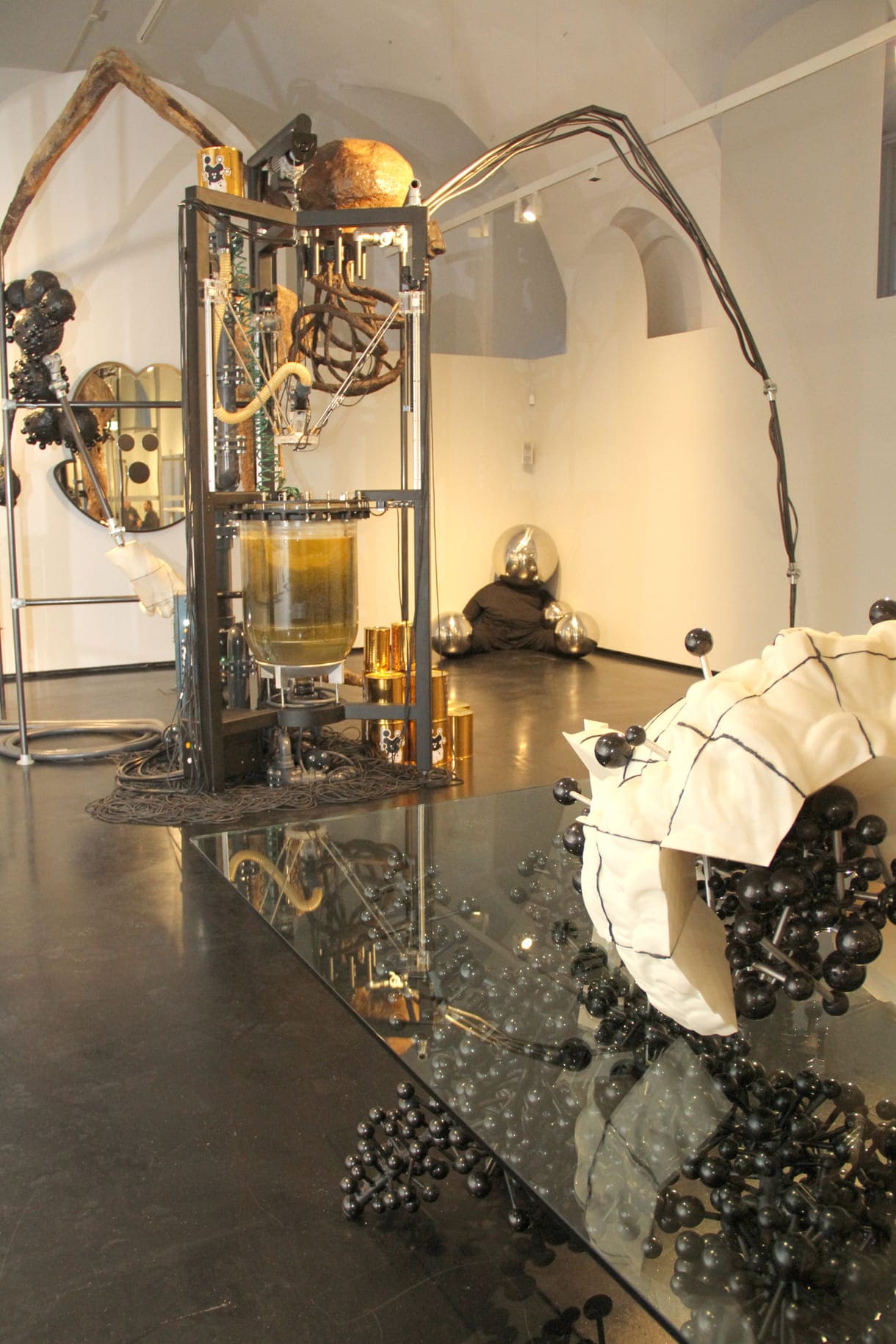 Station in der Installation 