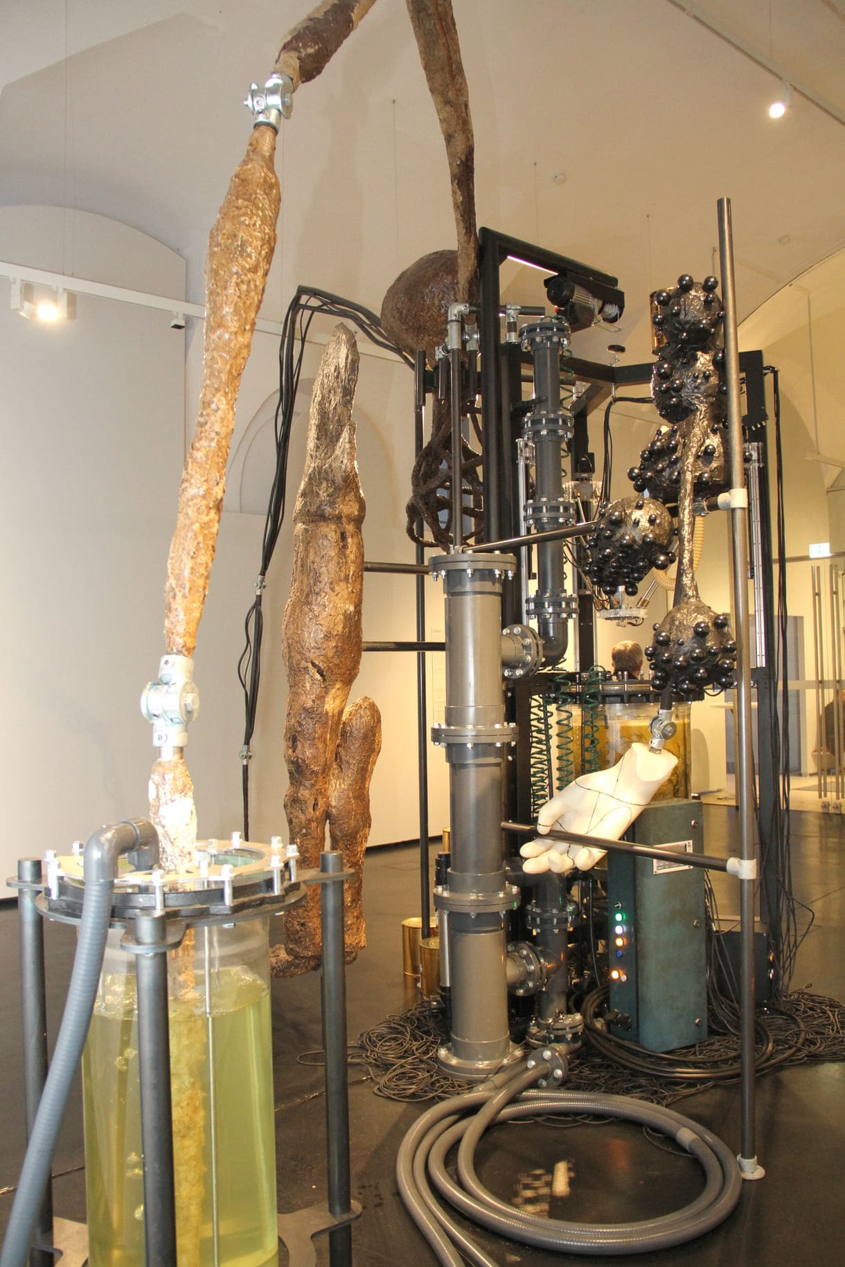 Station in der Installation 