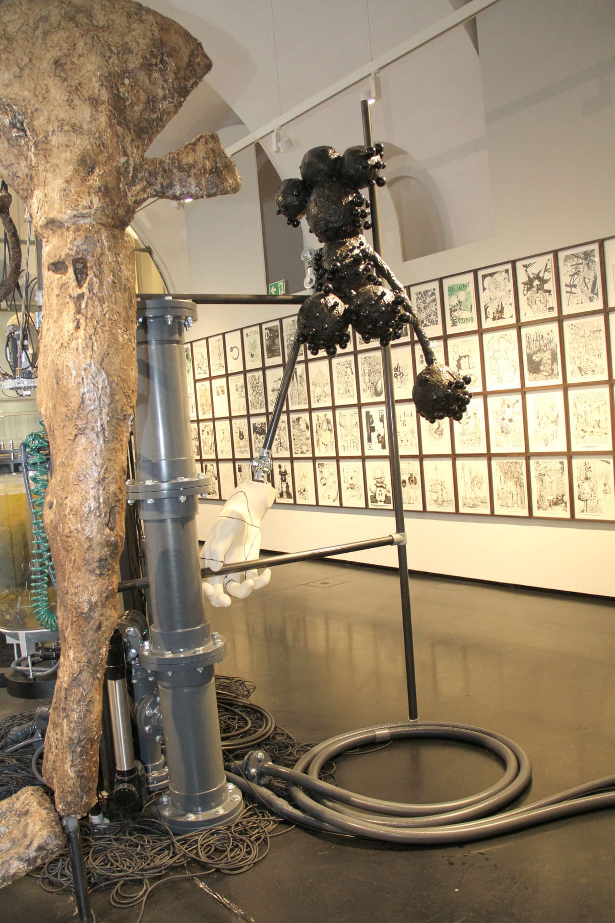 Station in der Installation 