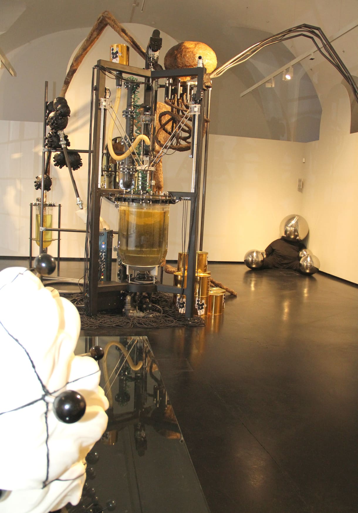 Station in der Installation 