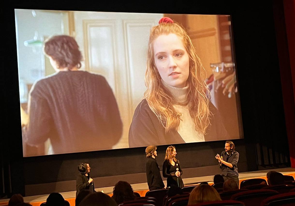 Erik Bartoš und Rebecca Kleineidam vom Film 