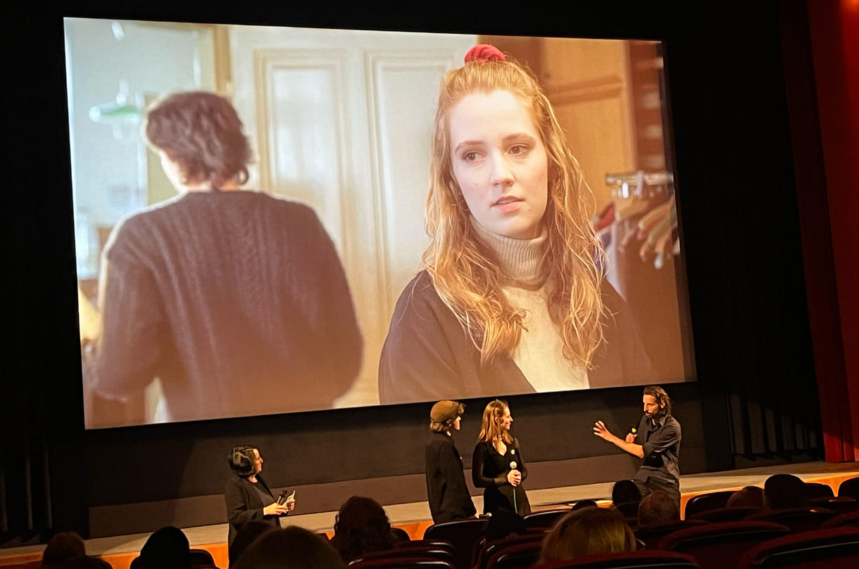 Erik Bartoš und Rebecca Kleineidam vom Film 