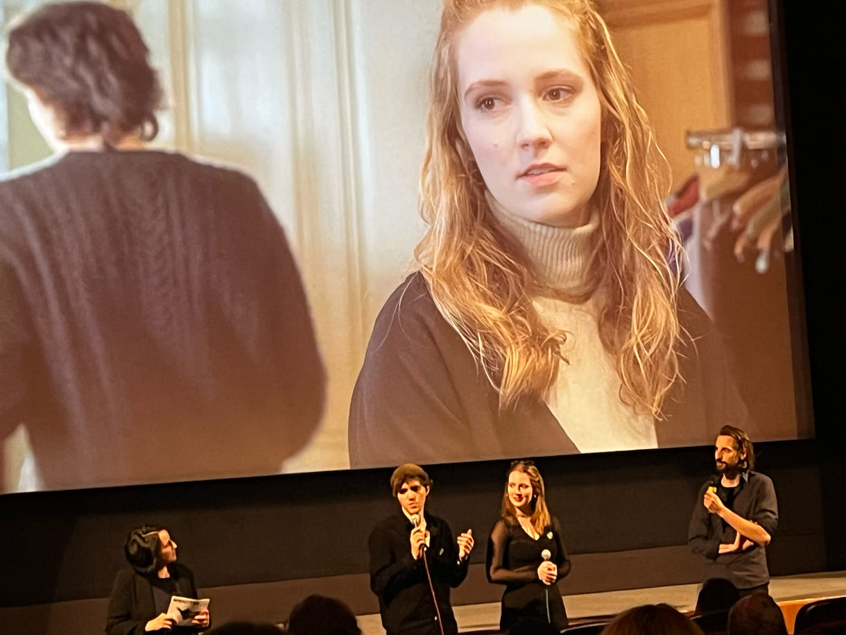 Erik Bartoš und Rebecca Kleineidam vom Film 
