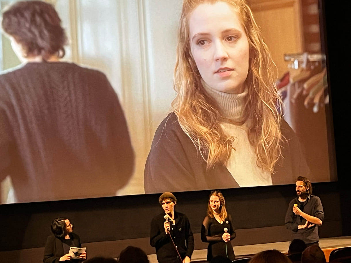 Erik Bartoš und Rebecca Kleineidam vom Film 