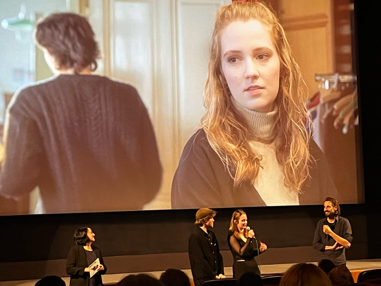 Erik Bartoš und Rebecca Kleineidam vom Film 