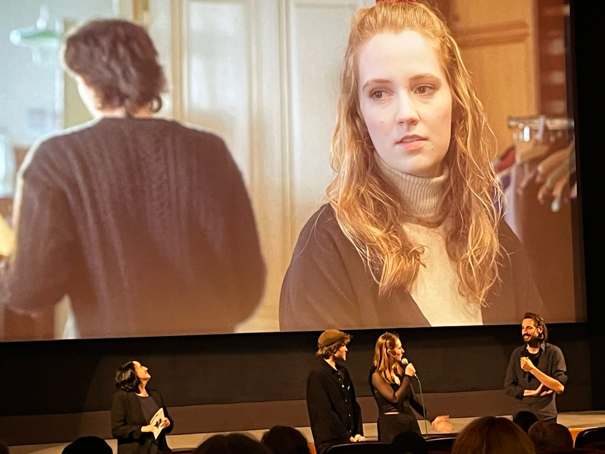 Erik Bartoš und Rebecca Kleineidam vom Film 