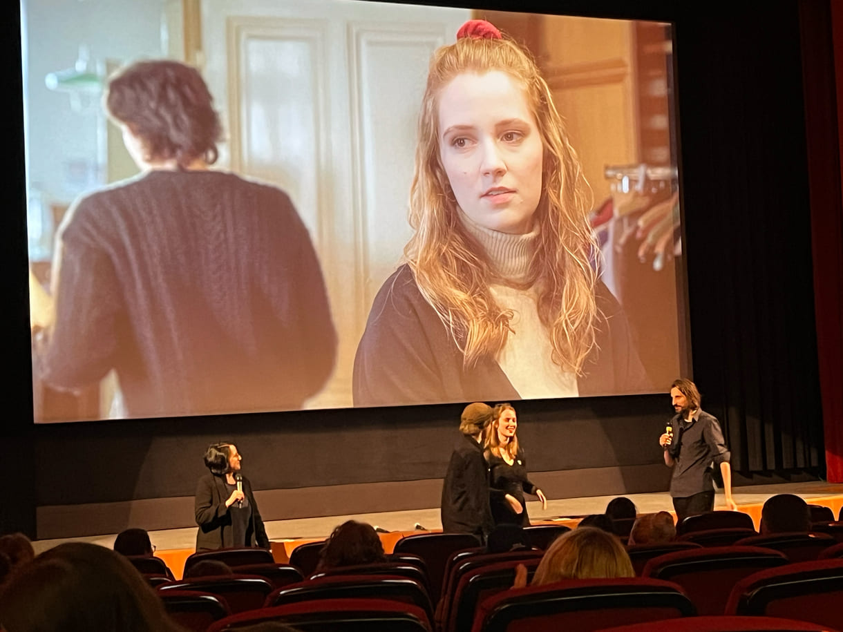 Erik Bartoš und Rebecca Kleineidam vom Film 
