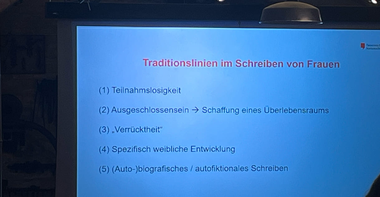 Susanne Rettenwander, Obfrau des Netzwerks Archiv und Gender (NAG), sprach über 