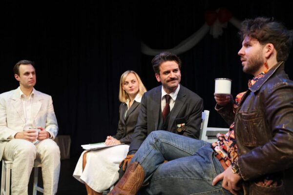 Szenenfoto aus "Spiegel" im Theater Spielraum (Wien)