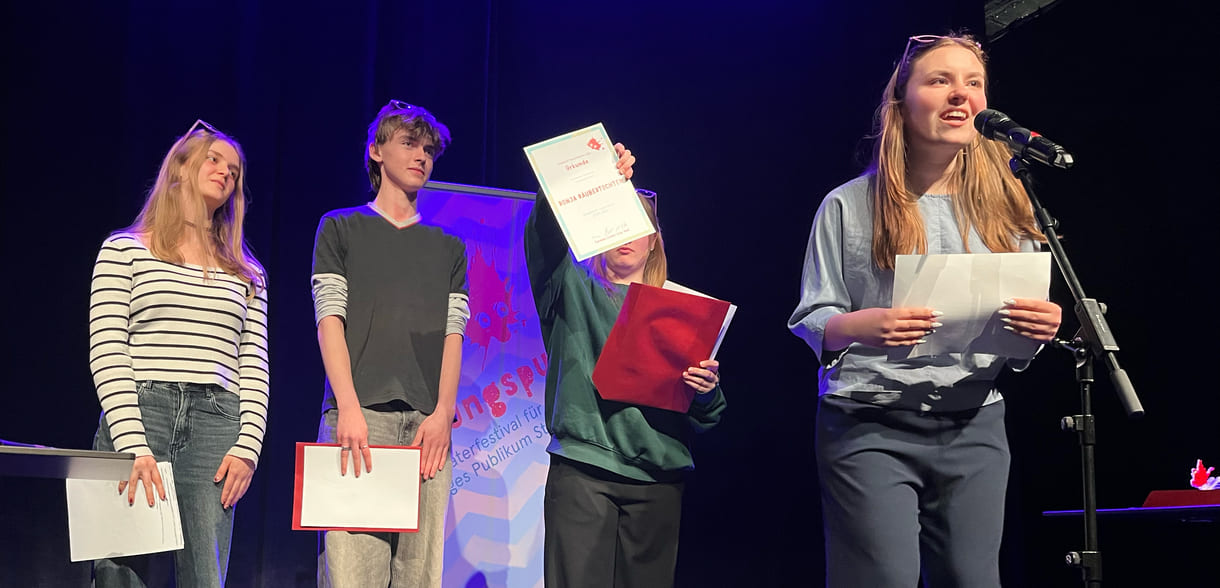 Vergabe des Szenographiepreises