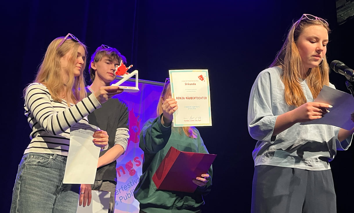 Vergabe des Szenographiepreises