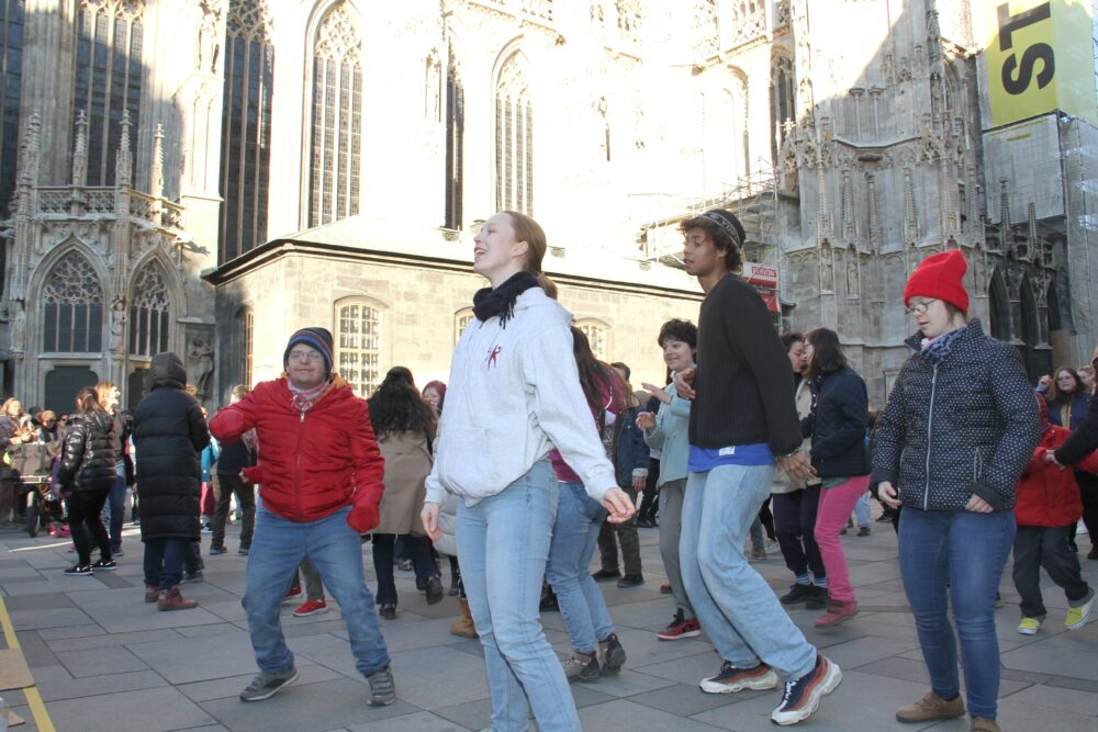 Tanz-Flashmob von 