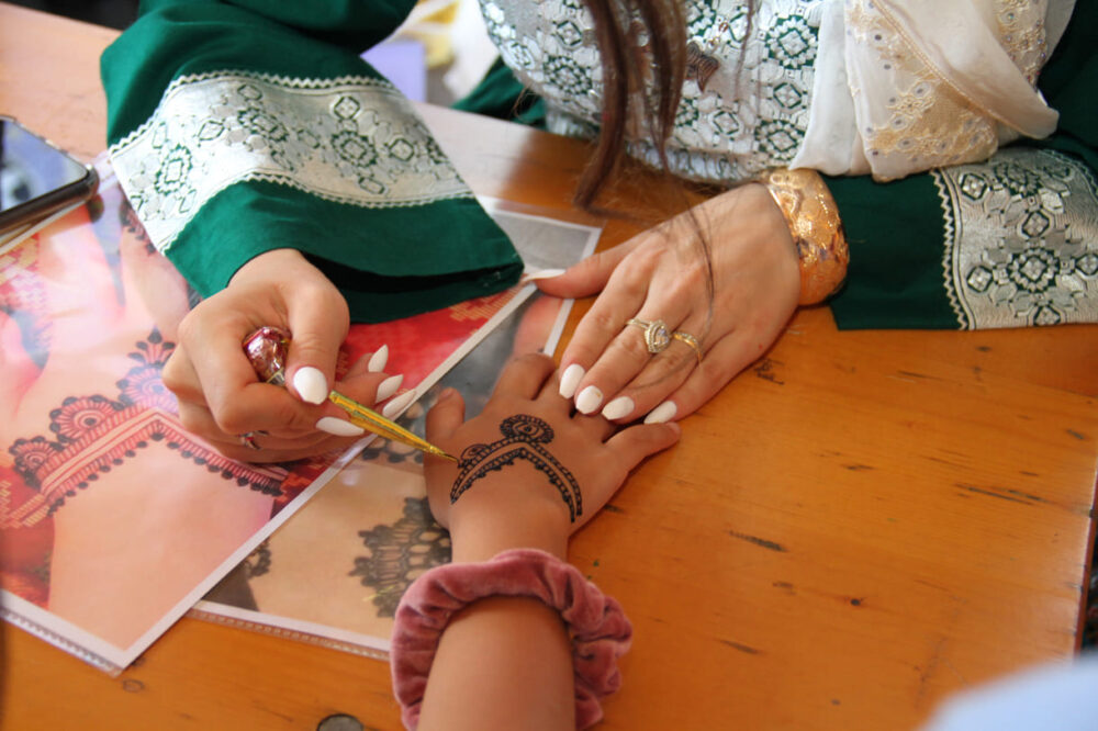 Henna-Tattoos für die Hände