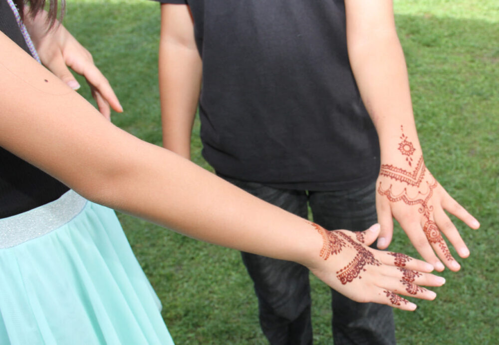 Henna-Tattoos für die Hände