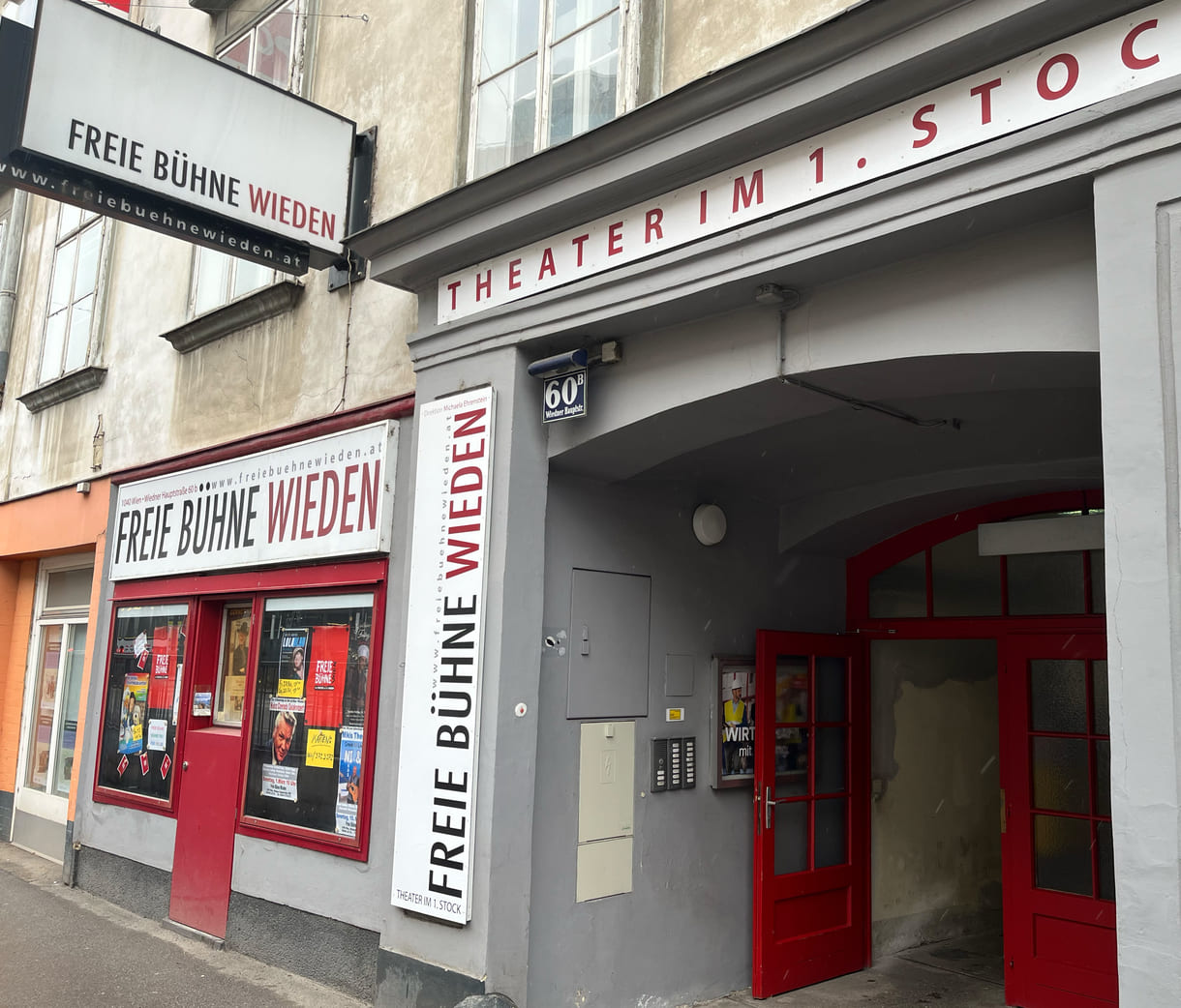 Das Theaterhaus von außen