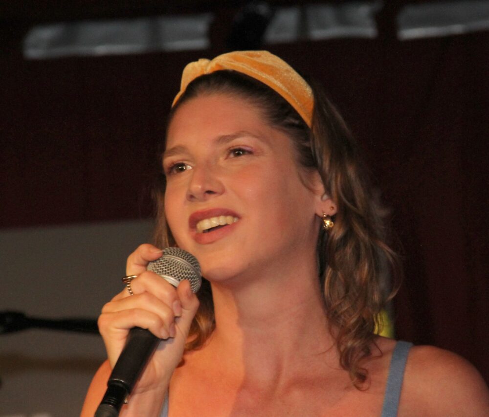 Theresa Clara Hauptmann gewann mit ihrem Gesang den Förderpreis