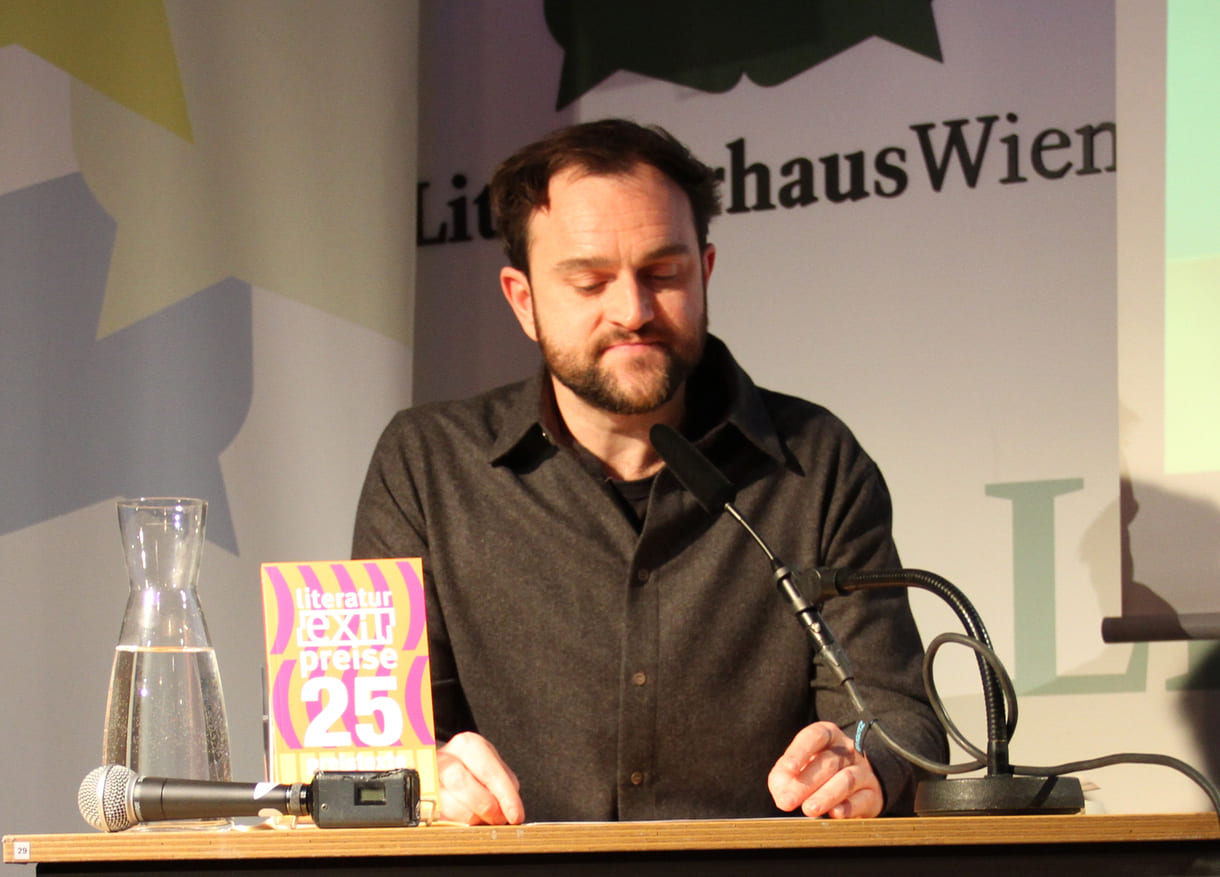 Autor Thomas Perle, Juror und Vortragender von Auszügen aus den Preistexten