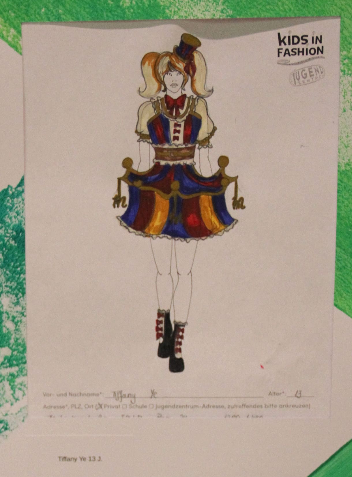 Entwurf von Tiffany Ye, 13