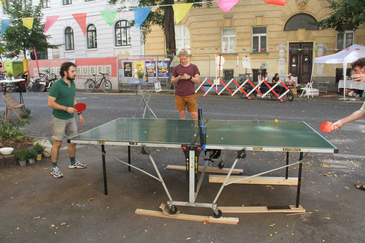 Open-Air-Tischtennis