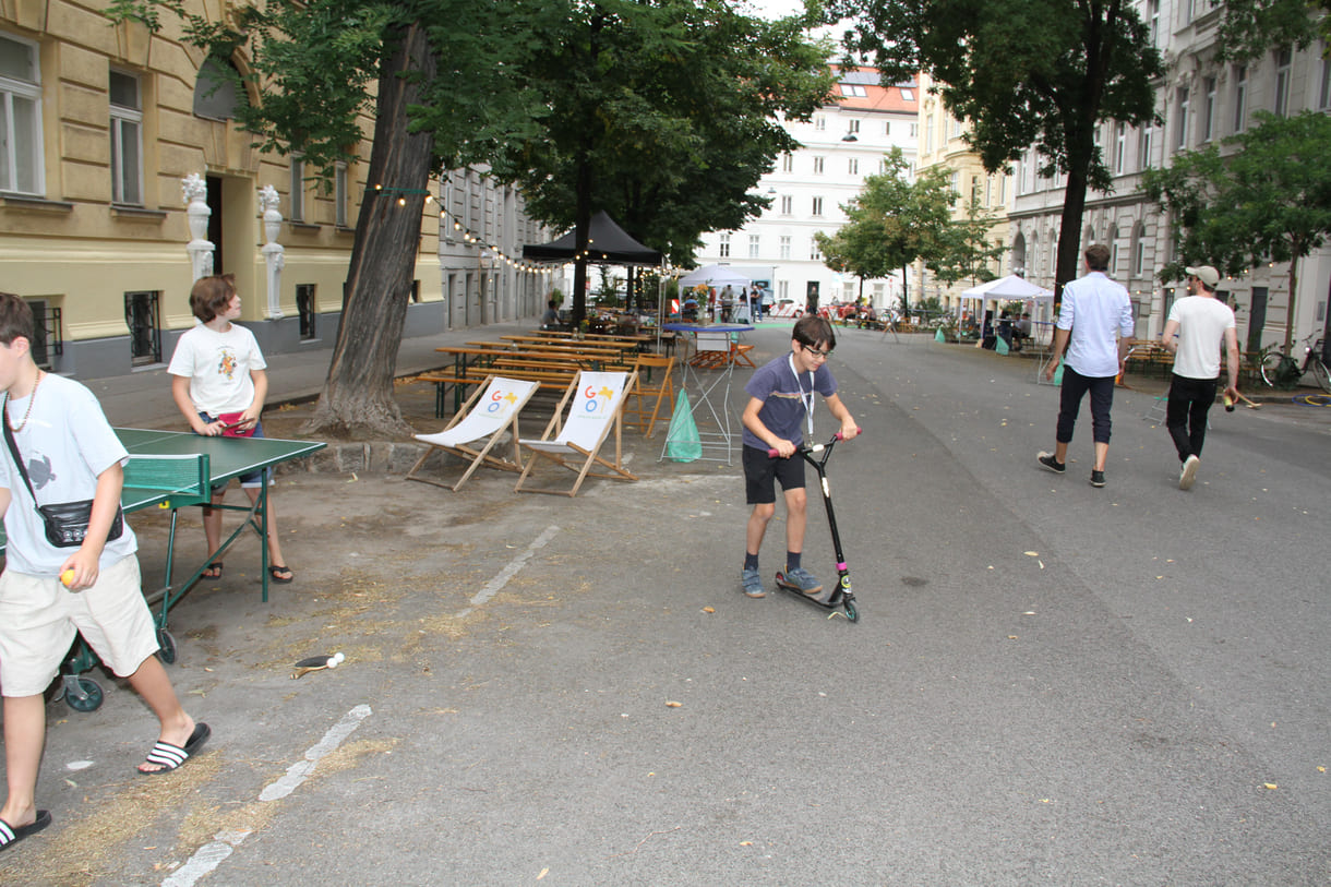 Tischtennis war sehr beliebt