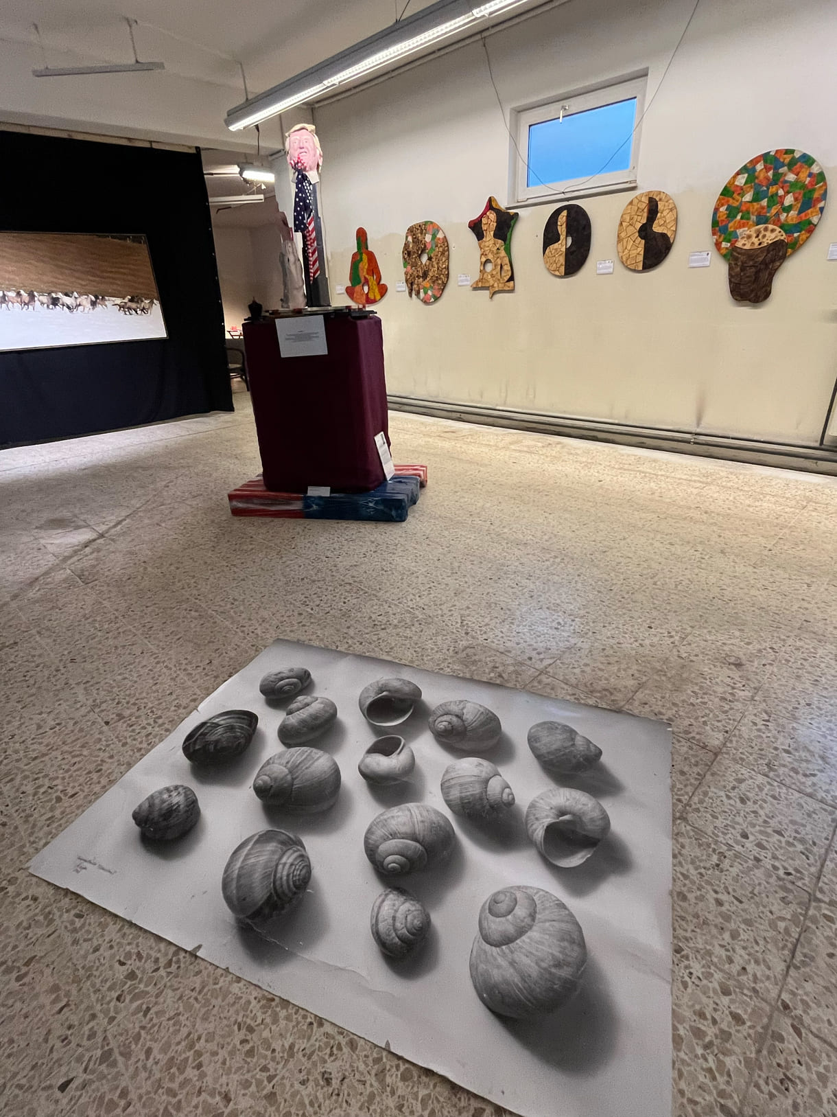 Bilder und Objekte der Ausstellung im 