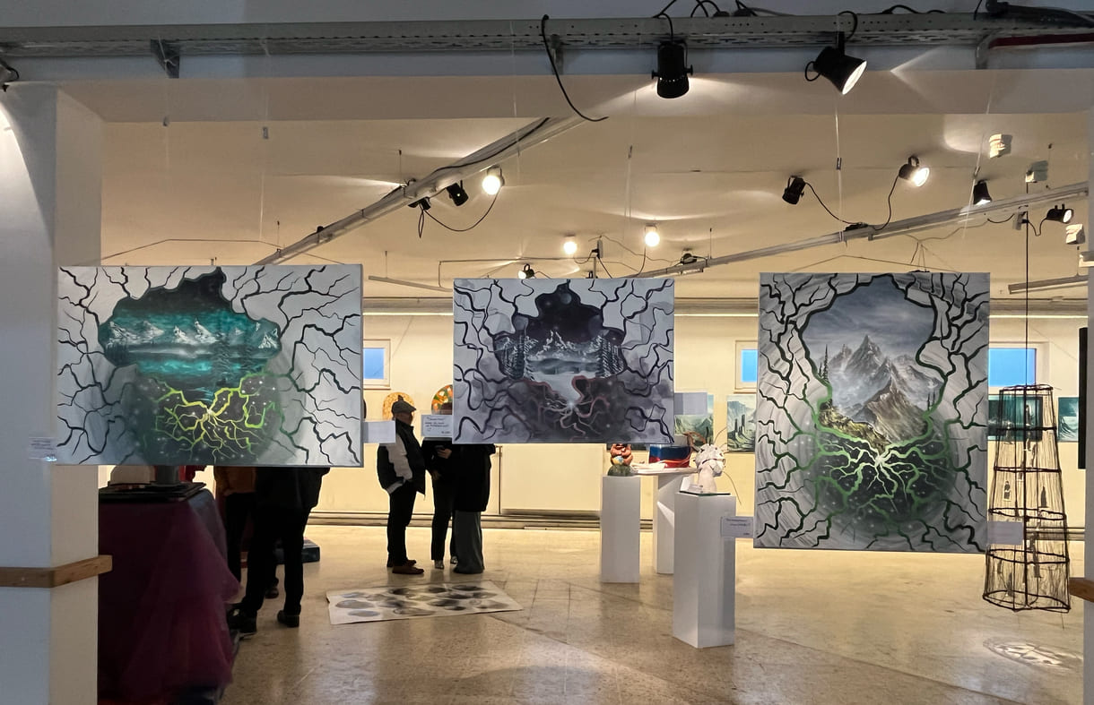 Bilder und Objekte der Ausstellung im 
