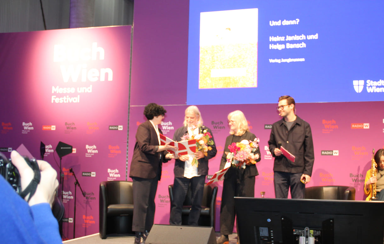 Preisverleihung an das Duo Heinz Janisch, Helga Bansch für 