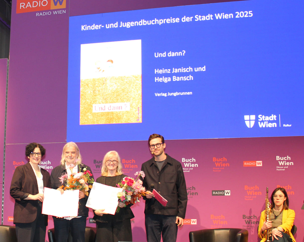 Preisverleihung an das Duo Heinz Janisch, Helga Bansch für 